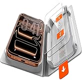 Minesk - Ultra GLASS - 2 ADET - iPhone 17 Pro i&ccedil;in Kusursuz Hizalama ve Kolay Kurulum Ger&ccedil;ek 9H Temperli Cam Ekran Koruyucu K