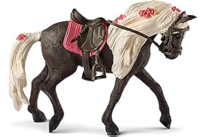 Schleich 42469 Horse Club Figurine de Jument Rocky Mountain Horse Spectacle équestre - Jouet Cheval pour Garçons et Filles - Expérience de Vie à la Ferme Réaliste - pour Enfants à Partir de 5 Ans