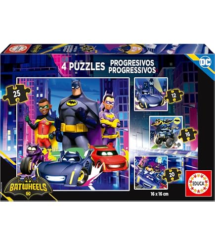 Schmidt Spiele-Legione degli ugelli 56488 Batwheels, Puzzle