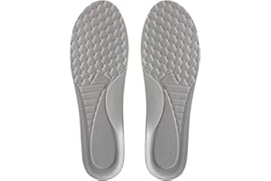 WLLHYF Plantillas de zapatos transpirables de espuma viscoelástica, absorción de golpes, cómodas plantillas de repuesto para 