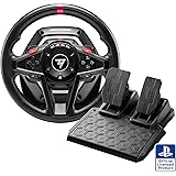Thrustmaster T128, Volante Force Feedback con Pedali Magnetici, PlayStation 5, PlayStation 4, PC