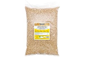 Oltresole, Grano Saraceno Decorticato Biologico 5 Kg, Cereale Crudo Non Trattato Termicamente, da Coltivazione Biologica, Formato Convenienza