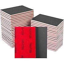 Set 24 Spugne Abrasive - Grana 180-2500, Per Auto, Metallio, Modellismo, 75x100 Mm, Usa A Secco/Bagnato - Foto 5