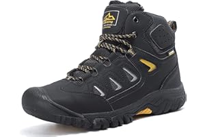 AX BOXING Botas Hombre Invierno Forradas Calientes Botas Montaña Antideslizante Botas Trekking Aire Libre Botines Botas Nieve 41-46 EU
