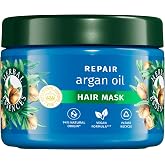 Herbal Essences Mascarilla Reparadora Con Aceite De Arg&aacute;n, 300 ml, Para Pelo Da&ntilde;ado | Hidrataci&oacute;n Intensa para un Cabello M&aacute;s