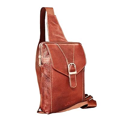 amazon leather sling bolsas
