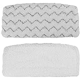 Zeltauto 2 Stück Mikrofaser Mop Pads Ersatz 1252 für Bissell Symphony Staubsauger & Dampfreiniger 1132 1543 Serie, PowerFresh
