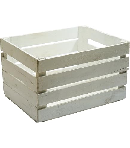 Kistenkolli Altes Land Caisse à Fruits Stable Avec Roulettes, Caisse