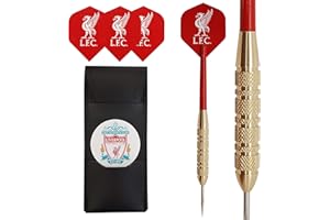BULLY DARTS 23g Liverpool Darts - LFC Darts Flights - Shafts - Darts Case
