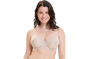 Sans Complexe - Arum - Soutien-Gorge Emboitant en Dentelle avec Armatures - Classique - Uni - Femme
