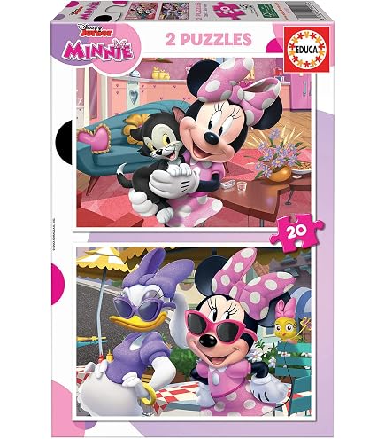 Clementoni Minnie Mouse Shopping Bag Puzzle – 104 Teile, Für Kinder Ab 5 Jahren