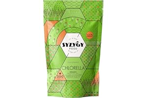 SYZYGY FOOD - Chlorella Certifiée Bio - 300 Comprimés de 500mg - Chlorella 99% Bio - Paroi Cellulaire Brisée - DETOX - Vegan - Protéines Végétales - Satiétant - B12 - Vitamines - Minéraux