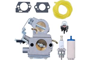 ADEFOL Carburateur avec Bougie d'allumage, Tube de Carburant, Filtre à Carburant pour Husqvarna K760, K770, Pièces de Scie à Béton pour ZAMA C3-EL53 578243401