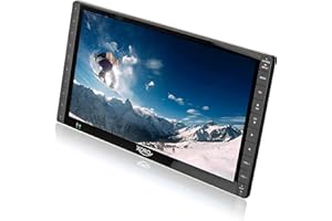 XORO PTL 1400 V2 - TV portatile Full HD DVB-T/T2 HEVC 265 Main 10 da 14", con batteria integrata, HDMI IN, lettore multimediale USB 2.0, cavo di ricarica per auto, antenna inclusa.