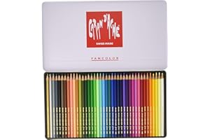 Caran d'ache Crayons de couleurs FANCOLOR Assortiment de 40 couleurs