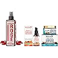 WishCare Pure Glow 35% Vitamin C Face Serum, 30ml & Collagen Boosting - Advance Repair Night Cream, 50g & Rose Water, 200ml