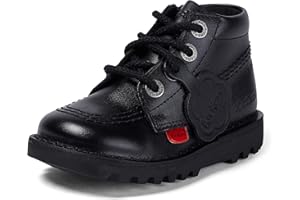 Kickers Kick Hi Zip, Botas Cortas al Tobillo Unisex niños