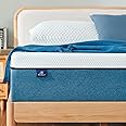 Molblly King Size Mattress Memory Foam Mattresses with Fire Resistant, Medium Frim Mattress, Back Pain Relief and Soft Knitting Fabric Mattresses(150x200x20CM),Pack Size is Very Small
