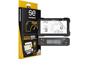 SMART ENGINEERED s.e. 2x 3D Tacho-Schutzfolie für Honda Cockpit-Tacho, entspiegelt, Anti-Kratzer, Anti-Steinschlag, Tachofolie matt für Instrumenten Anzeige, Klar & Matt enthalten