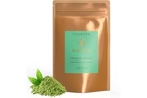Matcha w proszku z Japonii 50 g, klasa premium, podwójnie zacieniona, mielona kamieniem, 100% czysta i naturalna – idealny do matcha latte, smoothies lub czystych MATCHA MOMENTS