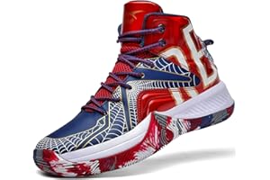 ASHION Kids Basketball Shoes Boys Basketball Shoe Girls Basketball Trainers Comfort Tennis Running Trainers