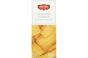 ERIC BUR Feuilletés au Parmesan 100 g - Lot de 8