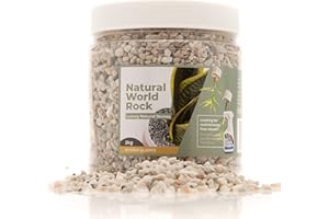 EASIHOLD Natural World Rock Plant Topper Stones - Beautiful Natural Stones | 2kg | 5mm Diameter | Perfect for Plant Pots Inside & Out | For Home, Garden, Plant Pots & (Oyster Quartz)