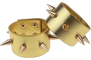 Udekit Réglable en Cuir de Luxe Bracelet pour Les Femmes Filles Enfants Prime Cosplay Accessoire