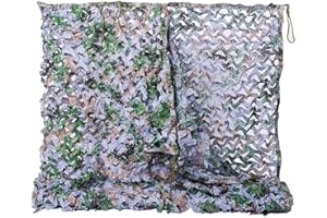 ‎NINAT NINAT Tarnnetz Camouflage Netz Woodland Jagd Tarn Waldlandschaft Outdoor Bundeswehr Tarn Armee Bundeswehr Army Camo Tarnung Net BW Camping 1x2M,1.5x4M,2x3M,2X5M,2X6M,3X3M,4X5M,6X6M
