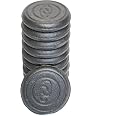 Cadenas ® Jeu De La Grenouille Complet En Bronze : 1 Grenouille, 2 Ponts, 1 Moulin, 2 Fixations Et 10 Palets