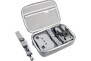 Skyreat Torba Mini 5 Pro, przenośna torba do przechowywania ze skóry PU, torebka, torba podróżna na drona DJI Mini 5 Pro, kontroler RC-N3 Smart Controller i inne akcesoria