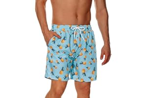 Durio Herren Badehose Schnelltrocknend Boardshorts Badeshorts Urlaub Freizeit Short Badehose für Herren Jungen Badeshorts für Männer