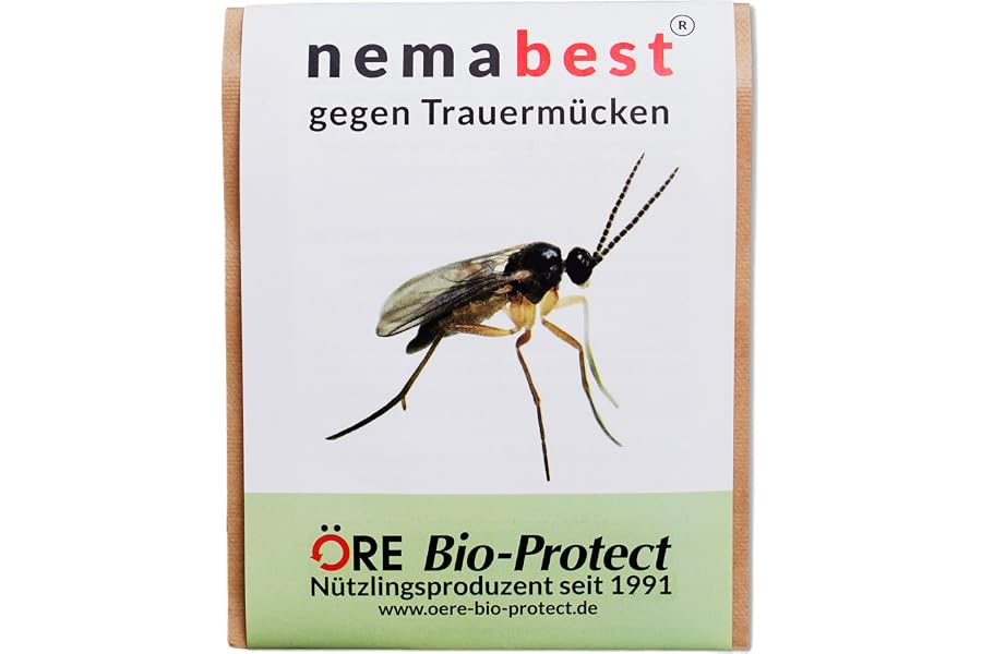 Produktabbildung zu nemabest® SF Nematoden 6 Mio. (60 Pflanzen/12m²) gegen Trauermücken