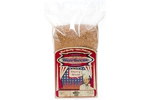 Axtschlag Farine de Fumage Cerise - 1000 g - XXL - pour Fumage à Froid et à Chaud - Convient pour Tous Les barbecues et appareils de Fumage - 100% Bois Pur