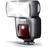 mecablitz 44 AF-2 für Canon Kameras (DSLR und CSC) | Blitzgerät mit E-TTL / E-TTL II, Leitzahl 44, HSS (High Speed Sync), Hoc