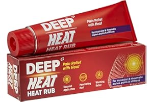 Deep Heat Heat Rub, For Muscular & Rheumatic Aches, Pain and Stiffness, 67g (Pack of 1)
