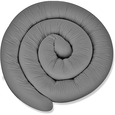 KOELL Bettkantenschutz 60x30cm - Babybett Nestchen Aus Atmungsaktivem Material