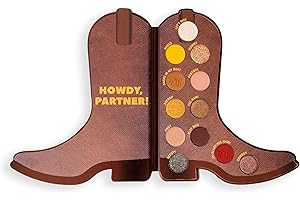 REVOLUTION BEAUTY LONDON Revolution, Disney's Toy Story x Revolution Woody Boot Palette, 8-Farbige Lidschattenpalette, Vegan & Ohne Tierversuche