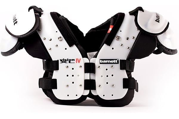 Barnett Vision IV Football Shoulder Pad, FB-LB-Te-OL-DL