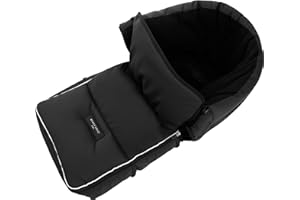 Lammfell Schlittensack von WERNER CHRIST – hochwertiger Kinder Winterfußsack für Schlitten, Schlitten-Fußsack mit Lammfell im Sitzbereich für Schutz vor Kälte und mehr Komfort beim Rodeln, universal