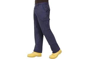 PROLUXE Pantalon de Travail Cargo Combat Endurance pour Hommes avec Poches genouillères et Coutures renforcées