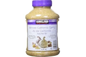 Kirkland Signature Minced California Garlic, 48 Ounce