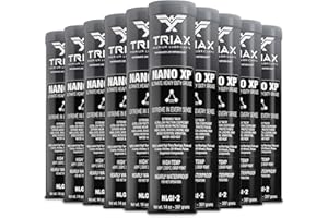 Grasa de Alta Temperatura TRIAX Nano XP, Totalmente Sintética con Nano Fullereno, Punto de Caída de >330 °C. Para: Rodamientos de Rueda de Alta Temperatura, Chasis/Quinta Rueda, Aplicaciones Marinas.
