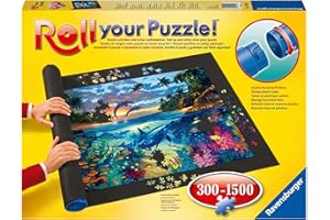 Ravensburger 17956 Roll Your Puzzle Tapis, Argent (Silver)
