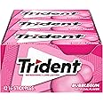 Trident Bubblegum Sugar Free Gum, 12 X 14