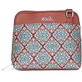 ZOUK Printed Vegan Leather Out Of Office Sling Bag With Adjustable Strap For Women's Girls