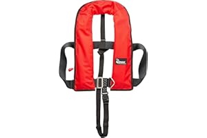 Bluewave Adult Lifejacket 150N Harness Red Automatic
