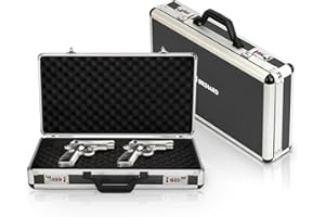 Brihard Extra Strong Case, Funda Portátil para Armas con Marco de Aluminio