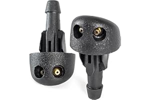 Click&Fit 2 boquillas para limpiaparabrisas compatibles con el símbolo Renault Clio