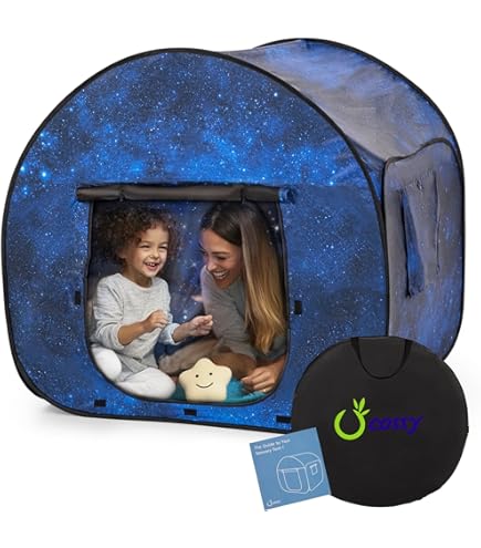 Tente Sensorielle,90% D'Occultation Avec Sac De Rangement.,Aide à L'Anxiété,à L'Inattention Et Aux Troubles De La Personnalité,Con Aux Enfants Autistes Aux Adultes Pour Se Détendre,Maison Ou Classe